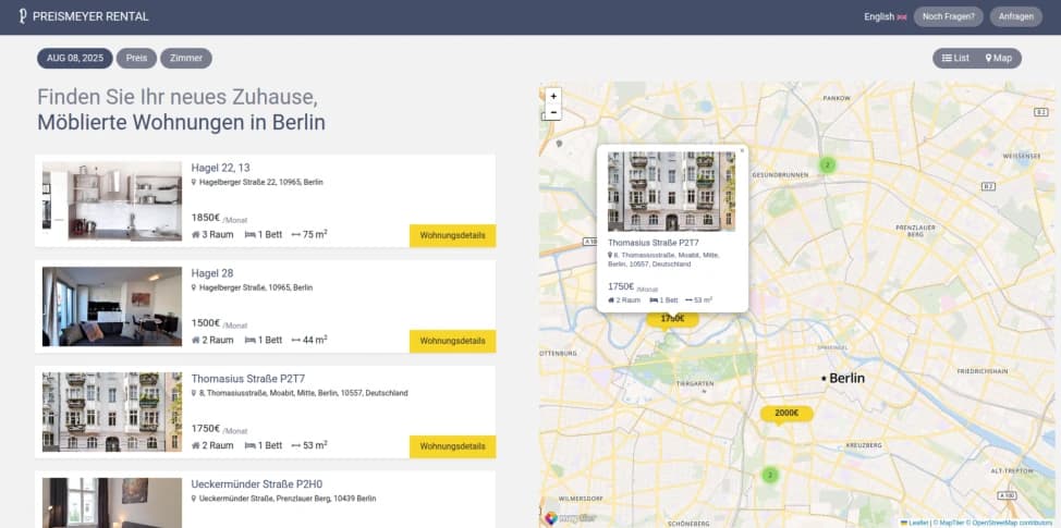 E-Booking Plattform