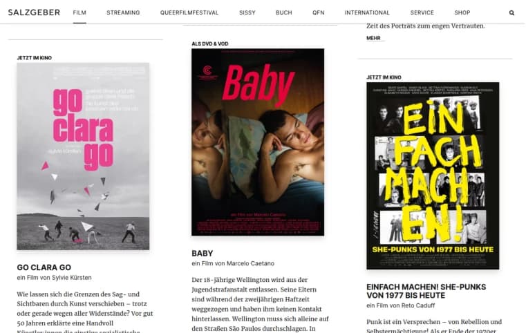 Film Achiv Website